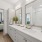 Spacious bathrooms 